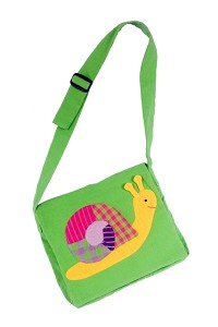 Children bag - Snail - Cotton