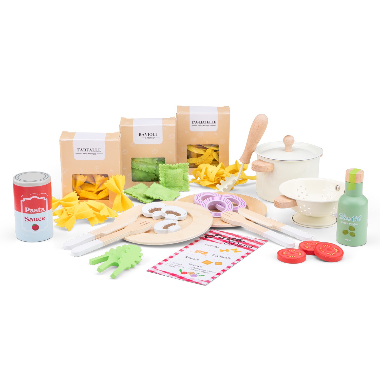 Play food pasta set New Classic Toys
