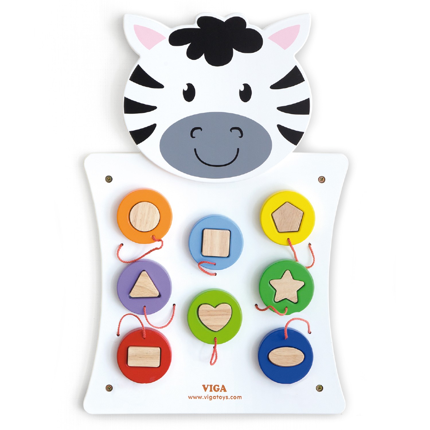 Viga Wooden Children's/Kids Shape Sorting Activity Game