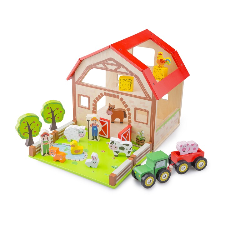 childrens wooden farm