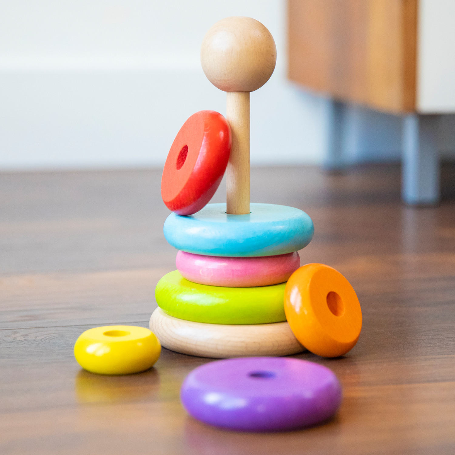 spiral stacking toy