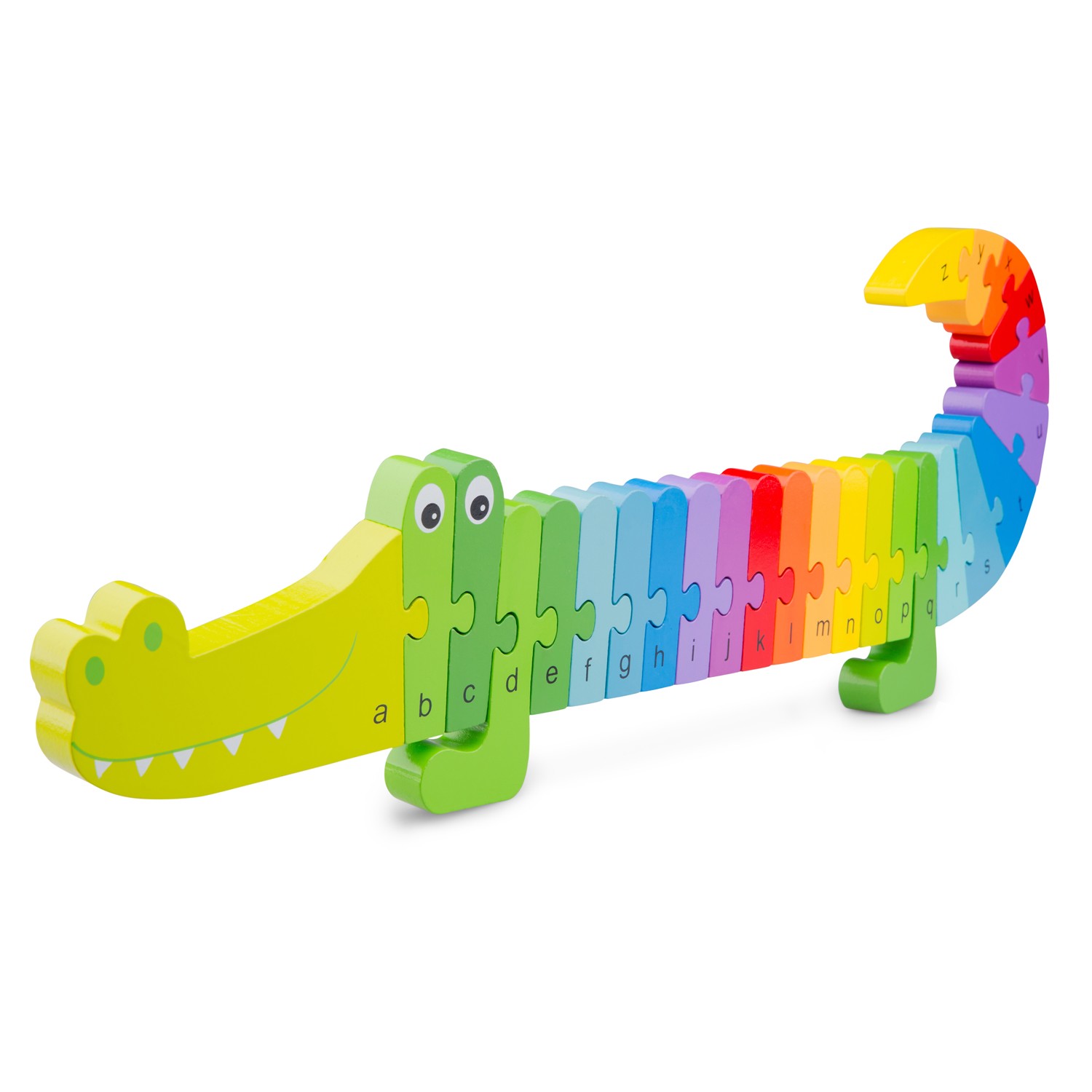 crocodile alphabet puzzle