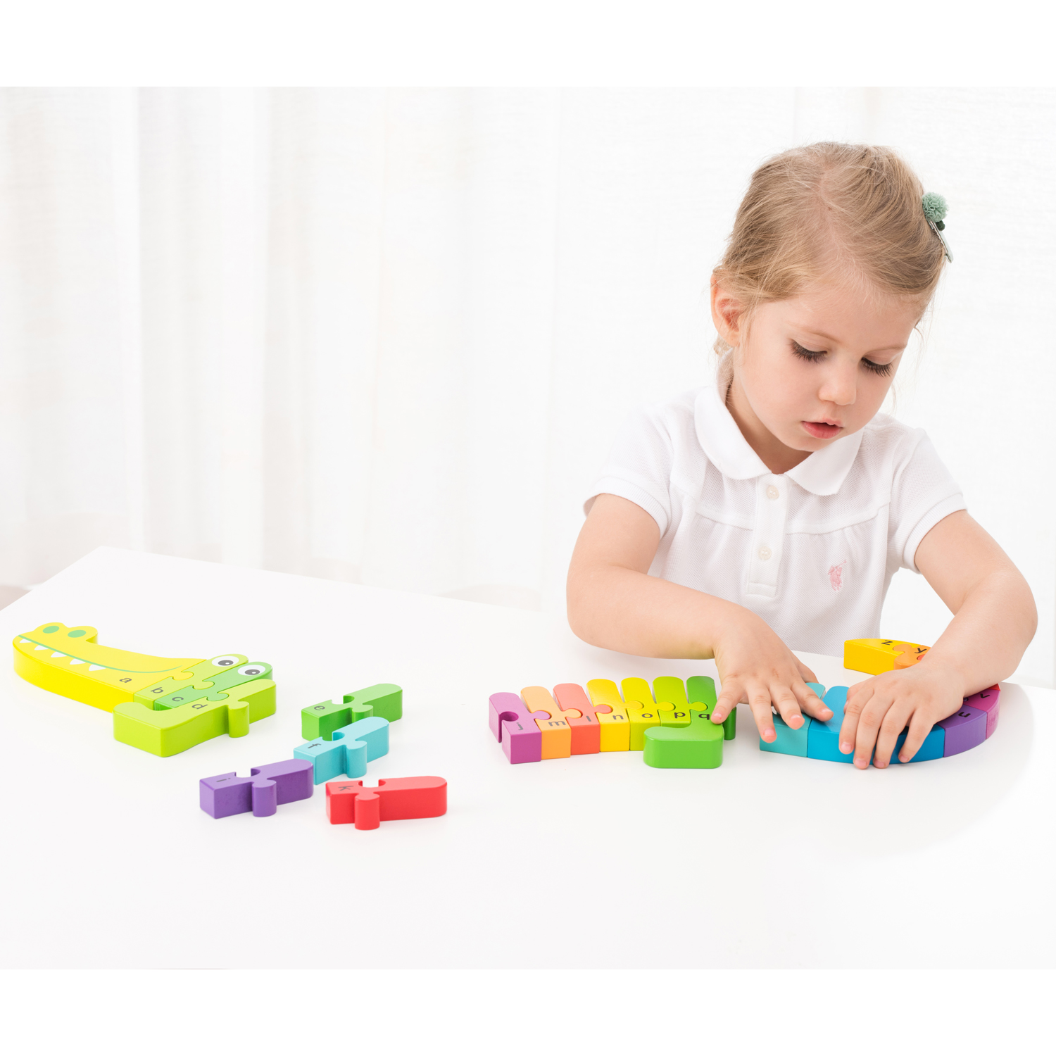 crocodile alphabet puzzle