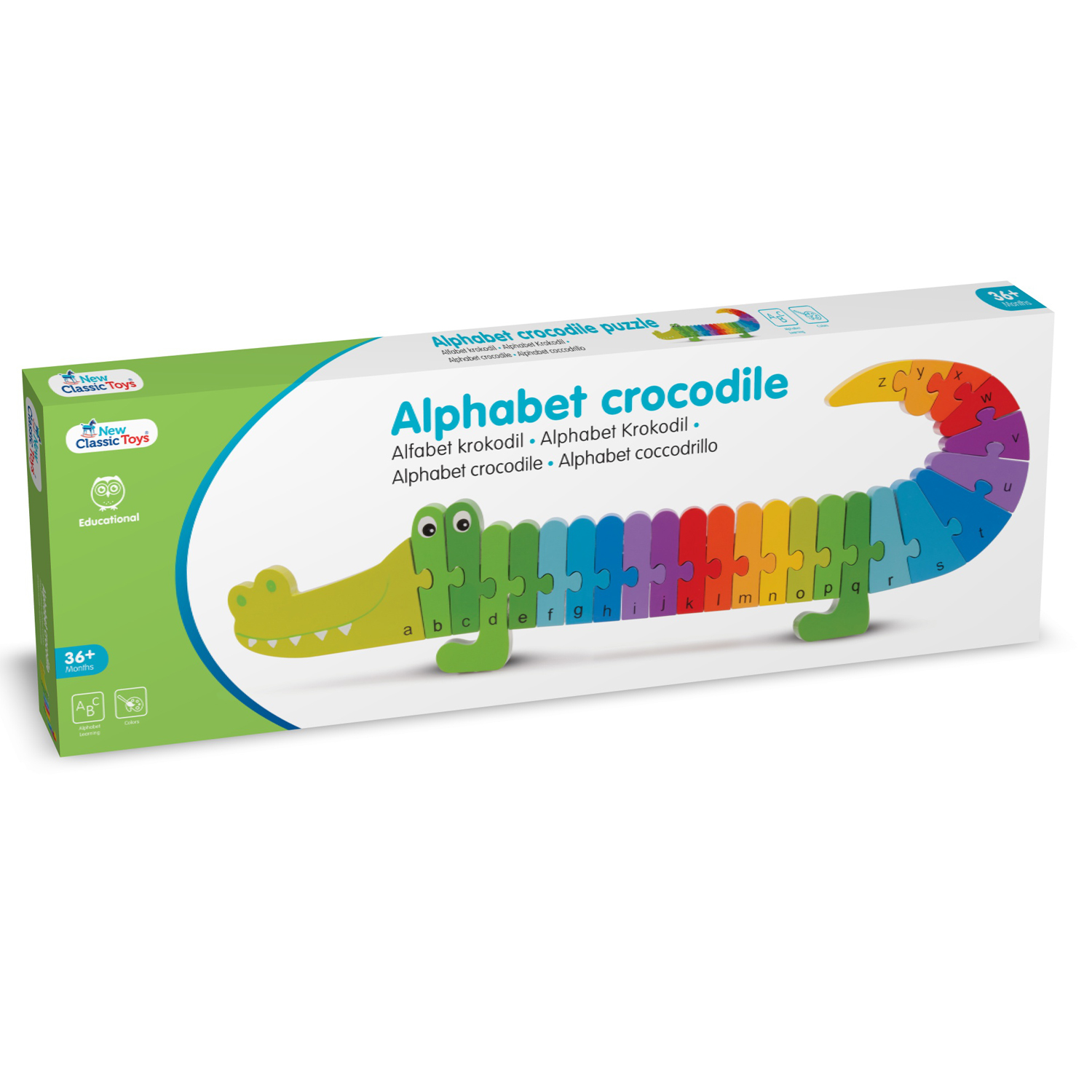 alphabet crocodile