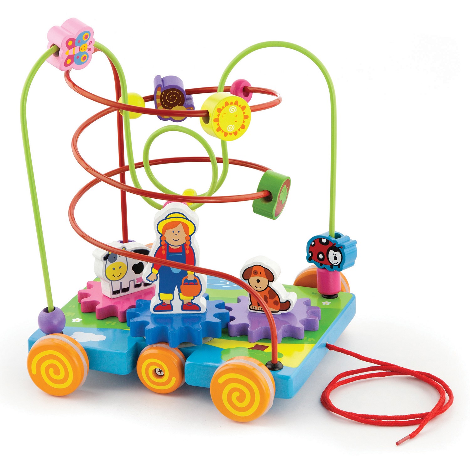 wire and bead toy